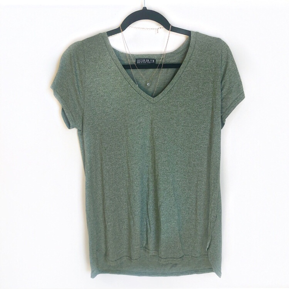 Cotton On Heather Green Super Soft T-Shirt!